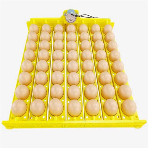 56 Eggs Incubator Turn Tray for Chickens, Ducks & Poultry - Automatic Egg Turning 1