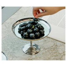 Stainless Steel Cake Stand - Dessert Display for Cupcakes, Fruits, Cookies