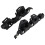 2Pcs Front Bumper Left Right Side Spacer Bracket Mount Support Holder for  C4 2005-2010 1