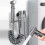 1-In-2-Out Dual Control Valve  Multi-Function Kran  Dusch Tryck Badrumskran Kit för Bidé och Dusch-A 8