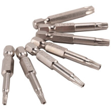 7Pcs Set Star Bit Screwdriver Drill Bits Screw Driver Magnetic 1/4Inch Hex Shank Hand Tools Five-Poi