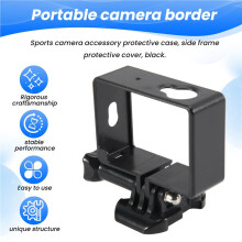 Protective Custodia Con Cornice Laterale Per Yi Xiaoyi Action Sport Accessori Per Fotocamera Nero
