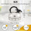 60 Minute Counting Teapot Shaped Kitchen Cooking Alarm Clock Timer Mechanical 8