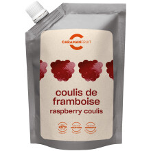 Caramanfruit Raspberry coulis - 1kg