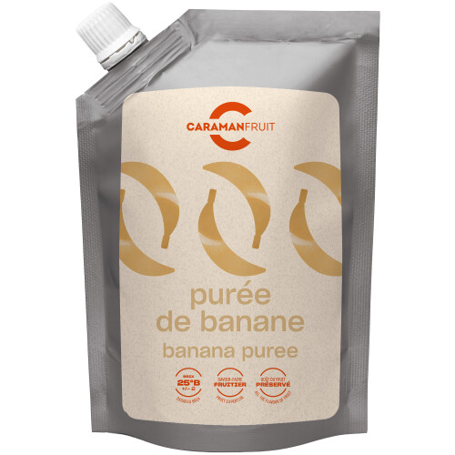Caramanfruit Banana Fruit Puree, 1kg