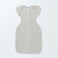 (Gray,S)Saco de dormir infantil de tela transpirable con ajuste perfecto para verano y uso primavera