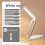 Desk Study Lamp Night Light Charging Folding Learning LED Children'S USB Desk Infinite Dimming Portable Touch Dimmable 2