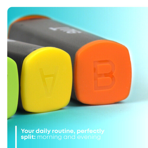 Fineway Monthly Pill Organiser 28 Day Black 2