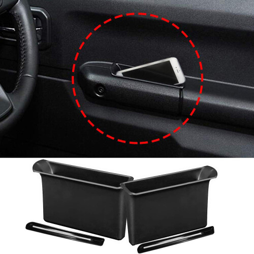 Front Row Door Side Storage Box Handle Pocket Armrest Phone Container for  Jimny 2019 2020 Accessories 1