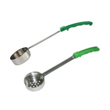 Stainless Steel Pizza Sauce Spoon Pizza Spread Ladle Serving Spoon with Long Handle Kitchen Baking Tool 4 Ounce