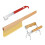 Bee Hive Tool for Beekeepers,Include J Hook Frame Lifter Scraper,Bee Hive Frame Grip Holder Lift,Wooden Beekeeping Brush 1