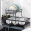 Kitchen Countertop Large Dish Drying Rack Removable High-Capacity Dish Drainer Double-Layer Dish Rack 3