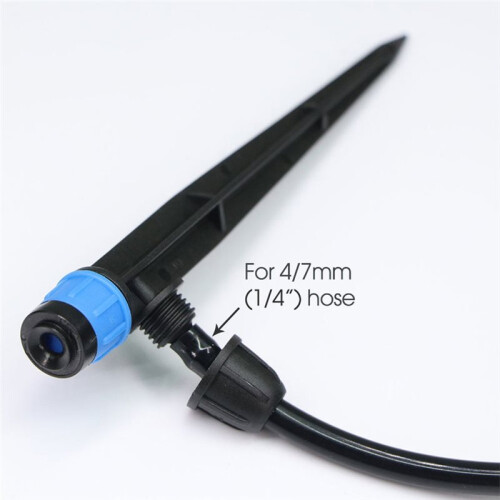 360 Degree Rotating Garden Sprinkler with Emitters for Efficient Irrigation 1