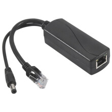 PS5712TG Gigabit Power Over Ethernet Splitter 10/100/1000Mpbs RJ45 Support IEEE802.3 Af/At(30W) PoE Splitter