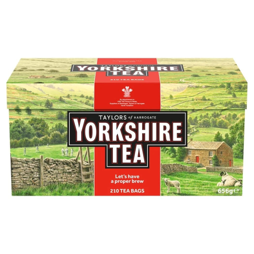 Yorkshire Tea Original Black Tea Bags 210 Pack