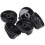 15 PCS Kitchen Black Plastic Gas Stove Cooker Control Knobs 2