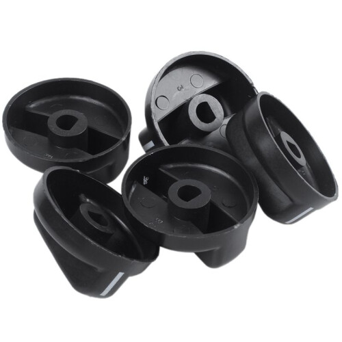 15 PCS Kitchen Black Plastic Gas Stove Cooker Control Knobs 1