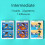 (Intermediate) [Find The Difference Cards] Find The Difference, Focus Training Cards, Fun Game Cards, Erase And Reuse, Difficulty Gradient Design 1
