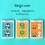 (Beginner) [Find The Difference Cards] Find The Difference, Focus Training Cards, Fun Game Cards, Erase And Reuse, Difficulty Gradient Design 1