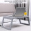 Foldable Laptop Table for Bed,Lap Desks Bed Laptops Trays for Eating and Laptops Stand Lap Table,Computer Tray(Gray) 2