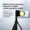 do   Phone Holder Camera Grip Selfie Stablizer z Fill Light dla  16 15 14 Android 6