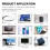 G60S Pro Air Mouse Wireless Voice Remote Control 2.4G  Dual Mode Remote for Computer TV BOX Projector 10