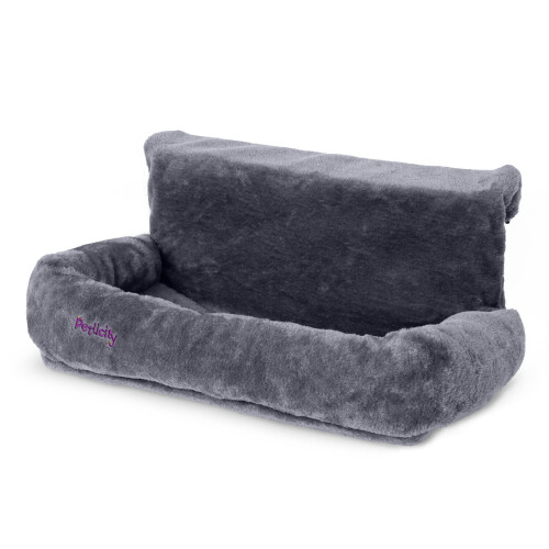 Snuggle Padded Cat Radiator Bed Grey