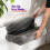 Snuggle Padded Cat Radiator Bed Grey 6