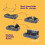Snuggle Padded Cat Radiator Bed Grey 7