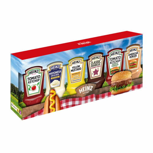 Heinz Heinz Picnic Selection Condiment Pack 6 x 220ml 1