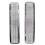 1 Pair Front  Side  Light Lamp Housing White Lens Replacement For  5 Series E39 1997-2003 63148360589 3