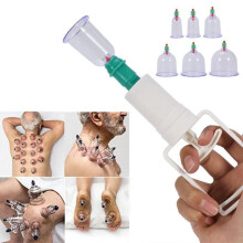 Kit de thérapie par ventouses - OUI - 12 ventouses - Pistolet à ventouses - Anti-fatigue - Unisexe
