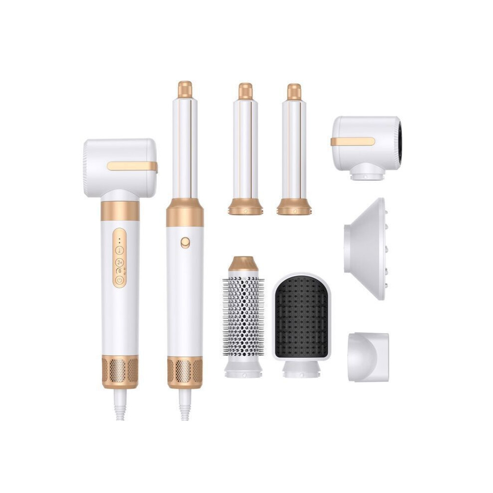 7-in-1 Hair Dryer - High Speed - Negative Ions - Blow Dryer Brush - Air Curler