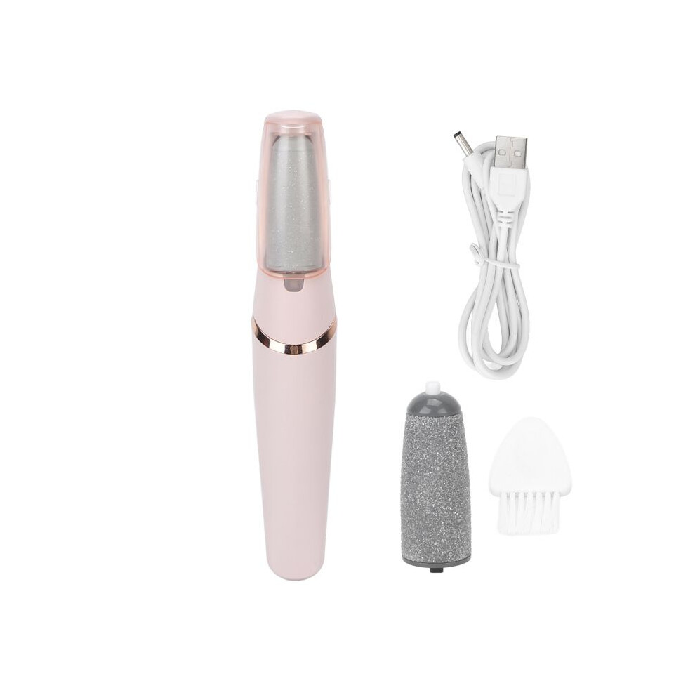 Electric foot file for calluses and corns, pedicure tool for cracked heels and dead skin