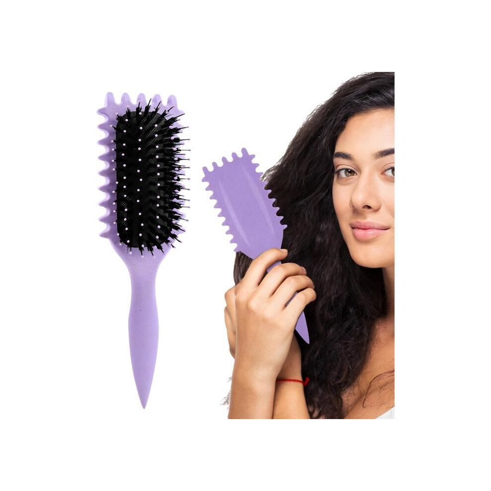 Unisex Curl Defining Brush - Nylon Teeth - Professional Styling - For Curly Hair