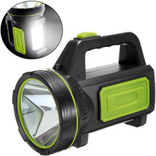 TEMPSA Akku-Taschenlampe – 10 W wasserdichte Taschenlampe mit Seitenlicht, 6000 mA