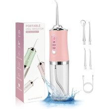Idropulsore dentale portatile - Regolatore orale - 230 ml - Ricaricabile tramite USB - 3 modalità - Impermeabile IPX7