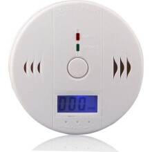 Ανιχνευτής μονοξειδίου του άνθρακα - FANCY HOME - LCD CO - Ασύρματο τροφοδοτικό - Ευα