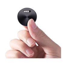 Mini enregistreur vocal professionnel, l'un des plus petits, autonomie en veille de 30 jours, réduction du bruit HD, noir, 4 Go