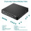 2X Portable CD Player Double Headphone Version Contact Button Reproductor CD Walkman Rechargeable Shockproof LCD Display 5