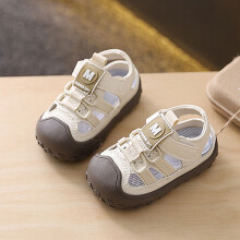 (Beige,17)Sandali estivi neonati bambini con materiale sintetico leggero regalo moda