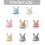 Casquette oreilles de lapin en coton chaud, doux,-Blanc 4
