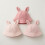Casquette oreilles de lapin en coton chaud, doux,-Blanc 8