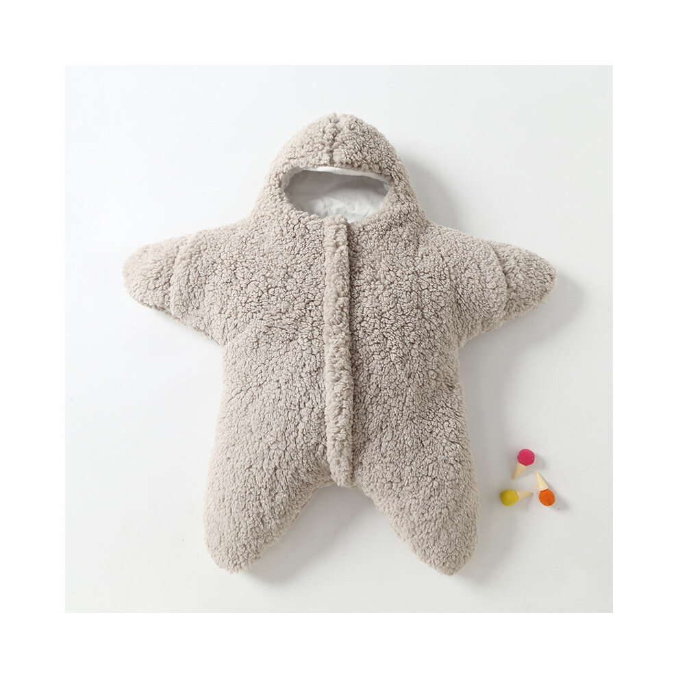 (, M) Baby And Star Rabbit Sleep Bag With Premium Fabric For Cold Season Baby Gift Gray