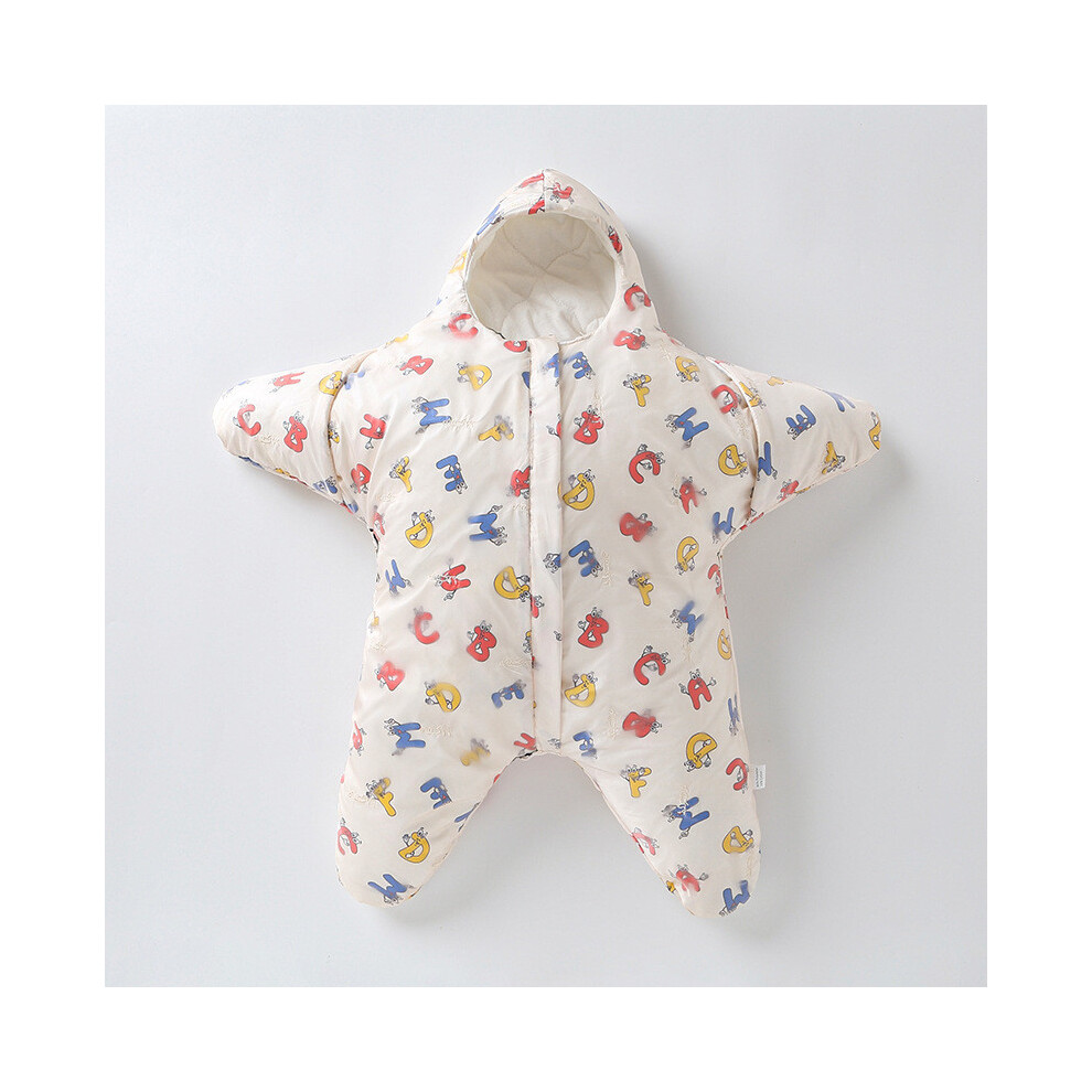 (Letter, M) Baby And Star Rabbit Sleep Bag With Premium Fabric For Cold Season Baby Gift