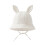 Delicate Rabbit Ears Baby Hat Suitable for 0-2 Years Old-White 1