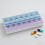 Plastic Simplified Modern Pill Box Sealed Lids Grid Storage Medication Daily 7