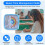 60-Minute Visual Timer with Night Light, Countdown Timer,Pomodoro Timer with Rainbow Pattern for Kids and Adults 3