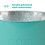 LIVIVO Galvanised Steel Drinks Bucket Turquoise 5