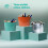 LIVIVO Galvanised Steel Drinks Bucket Turquoise 7